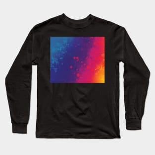 Rainbow Paint Splatter :: Patterns and Textures Long Sleeve T-Shirt